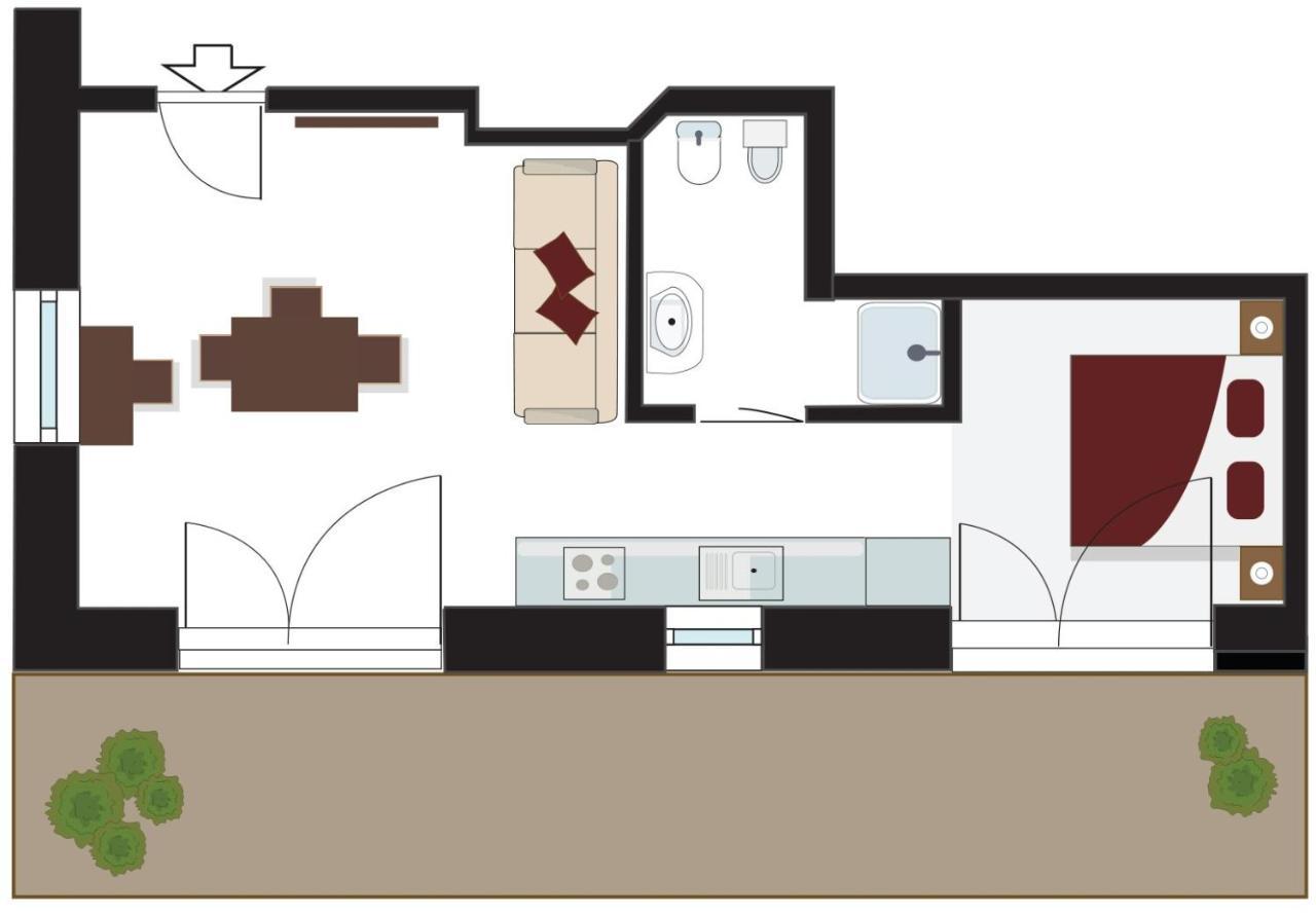 Tyrol Living & Cafe Apartamento Nova Levante Exterior foto